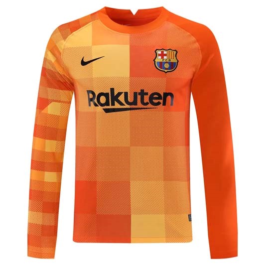 Thailande Maillot Barcelone Gardien ML 2021-22 Rouge